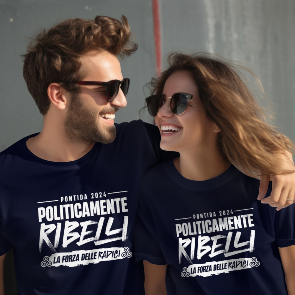 Maglietta "Pontida 2024 - Politicamente Ribelli" - immagine 2